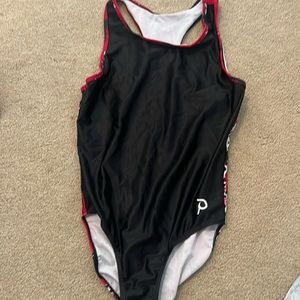 Black and Red Women's Swimsuit